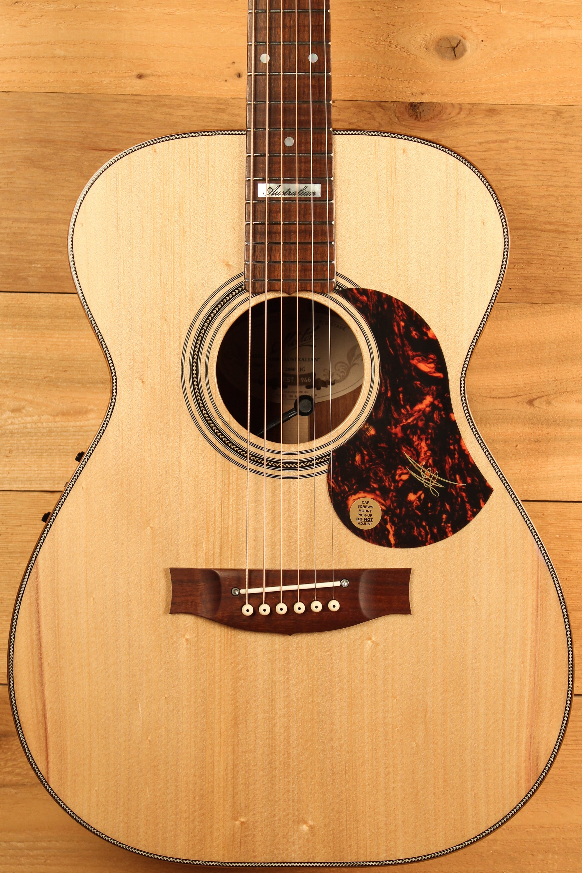 Maton EA808 Australian Series Guitar Bunya and Australian Blackwood ID-13576 - Artisan Guitars