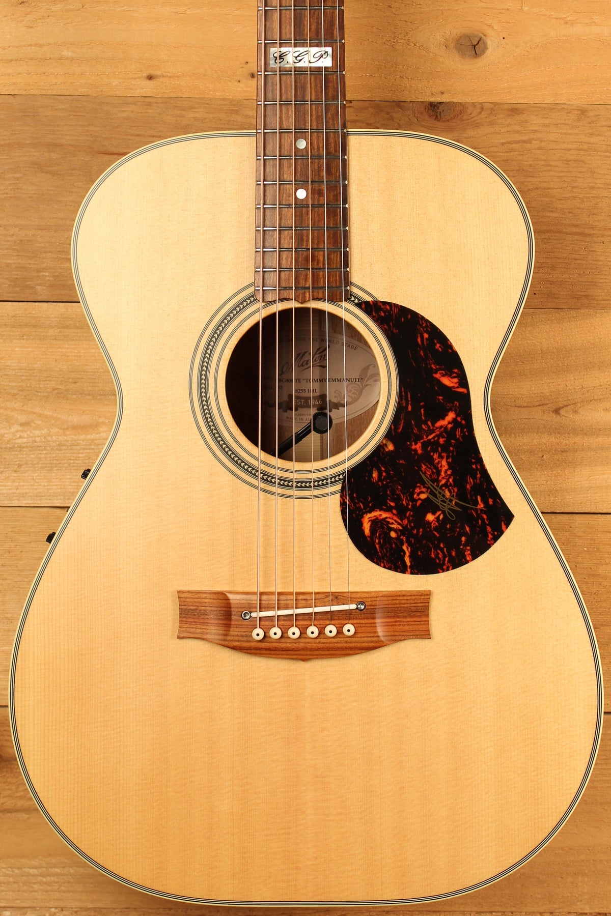 Maton EBG 808 TE Tommy Emmanuel Signature Guitar Pre-Owned 2019 ID-13658 - Artisan Guitars