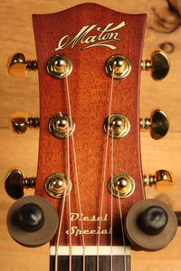 Maton EMD6 Mini Maton Diesel Sitka with Blackwood and Vintage Amber Sunburst ID-13515 - Artisan Guitars