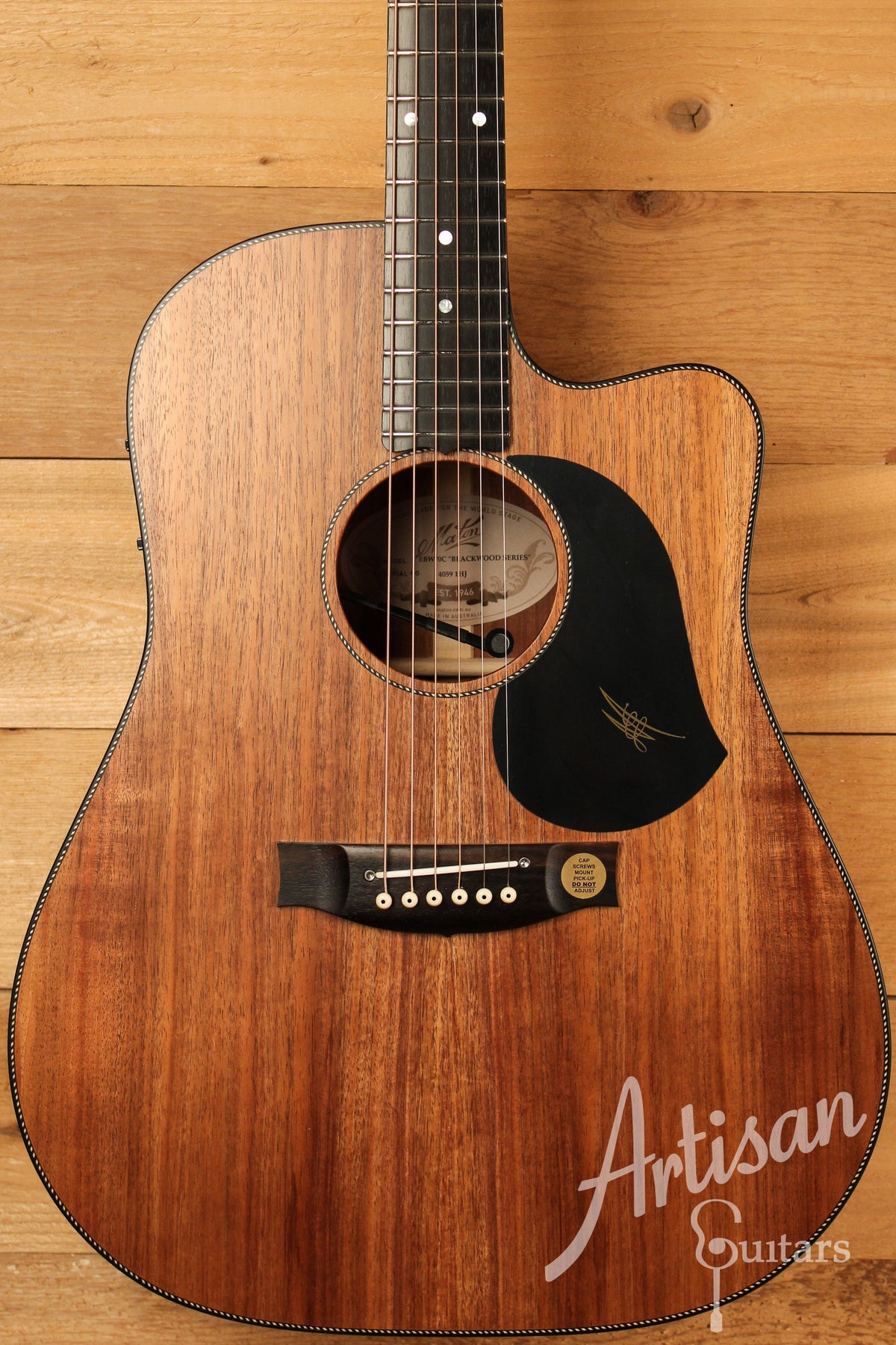 Maton EBW70C Blackwood Dreadnought w/ AP5 Pro ID-12850 - Artisan Guitars