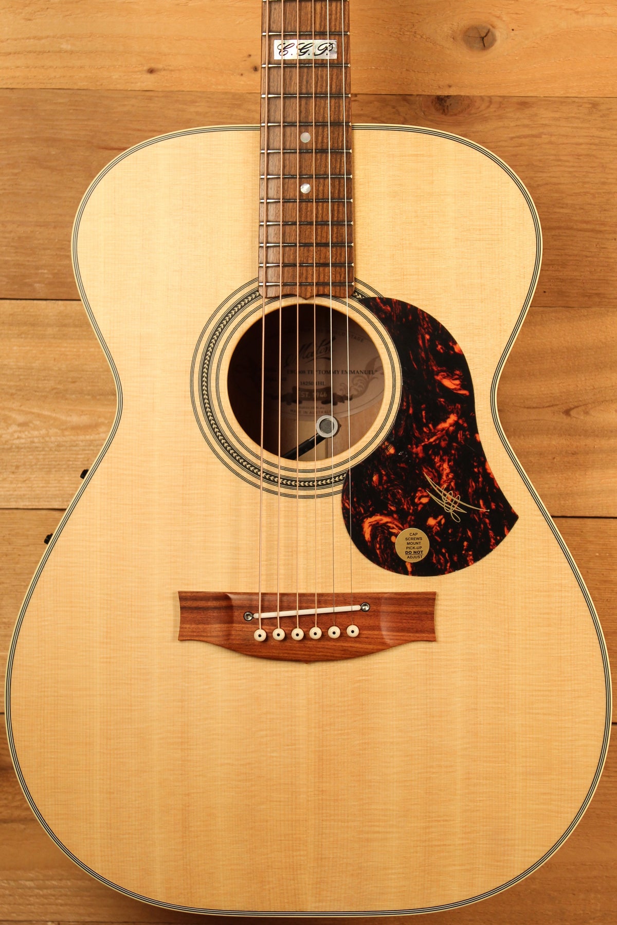 Maton EBG 808 TE Tommy Emmanuel Signature Guitar  ID-13367 - Artisan Guitars