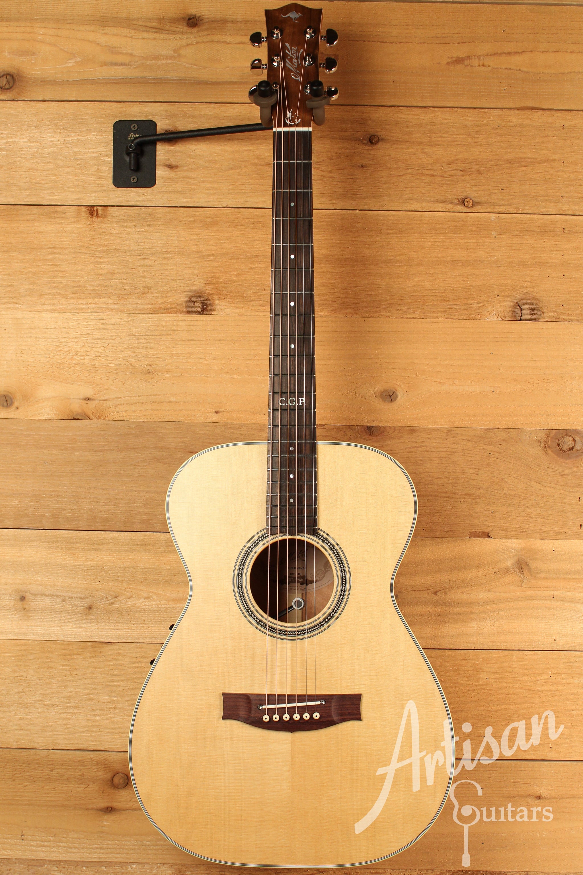 Maton Custom Shop T.E Personal Guitar Sitka Spruce & Queensland Maple ID-13006 - Artisan Guitars