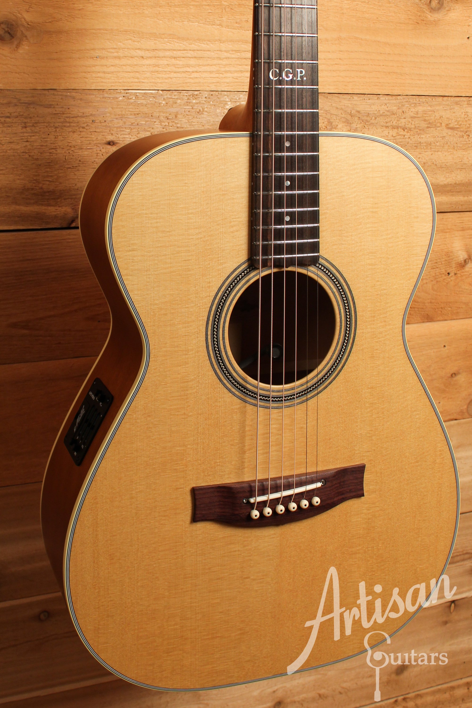 Maton Custom Shop T.E Personal Guitar Sitka Spruce & Queensland Maple ID-13006 - Artisan Guitars