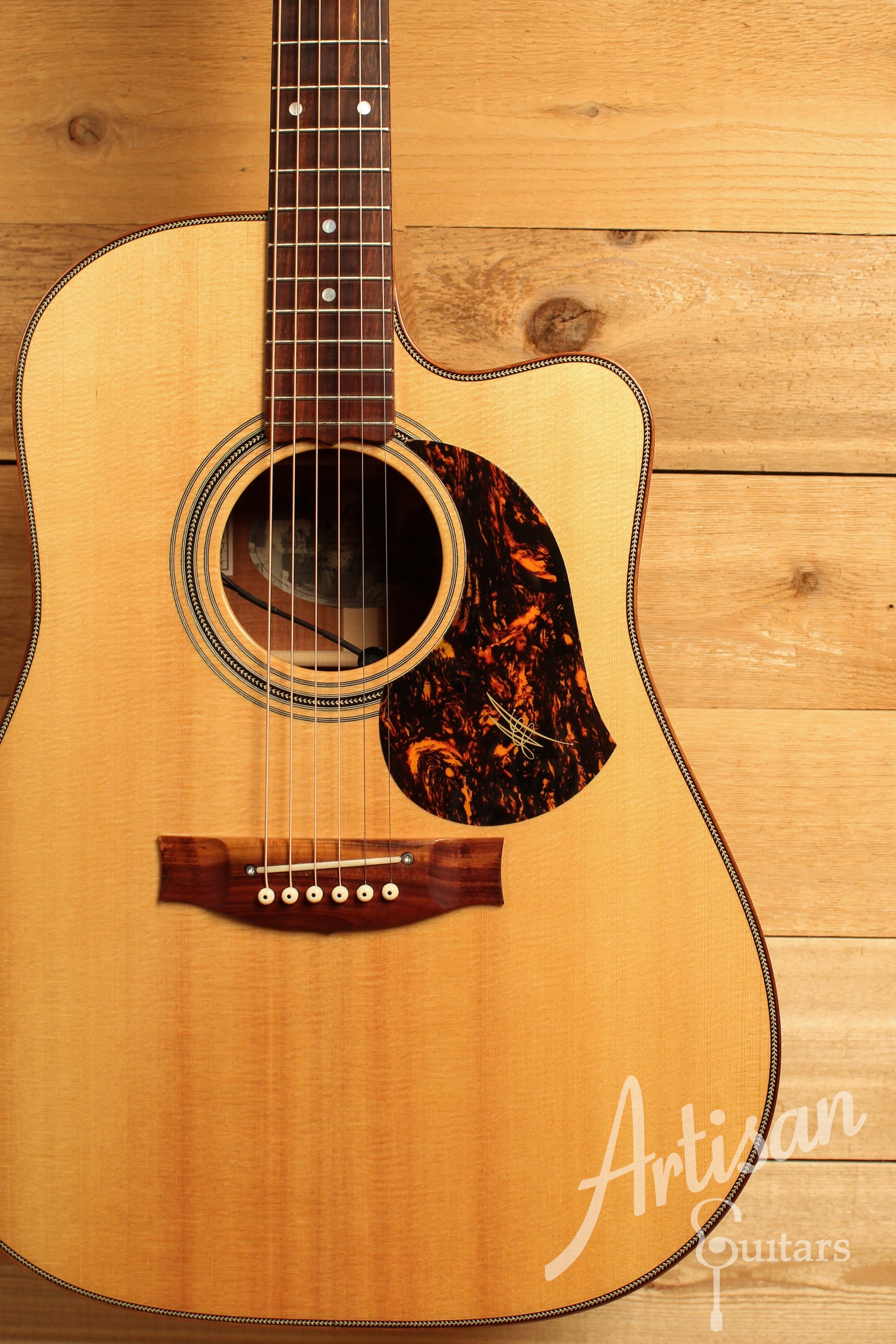 Maton EA 80C Australian Series with Sitka and Blackwood Pre-Owned 2014 ID-12908 - Artisan Guitars