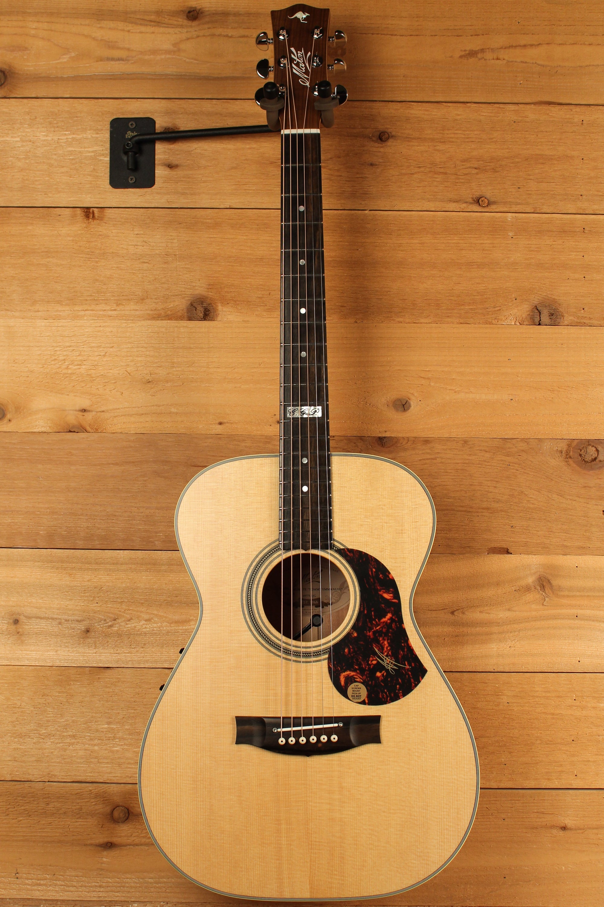 Maton EBG 808 TE Tommy Emmanuel Signature Guitar ID-13610 - Artisan Guitars