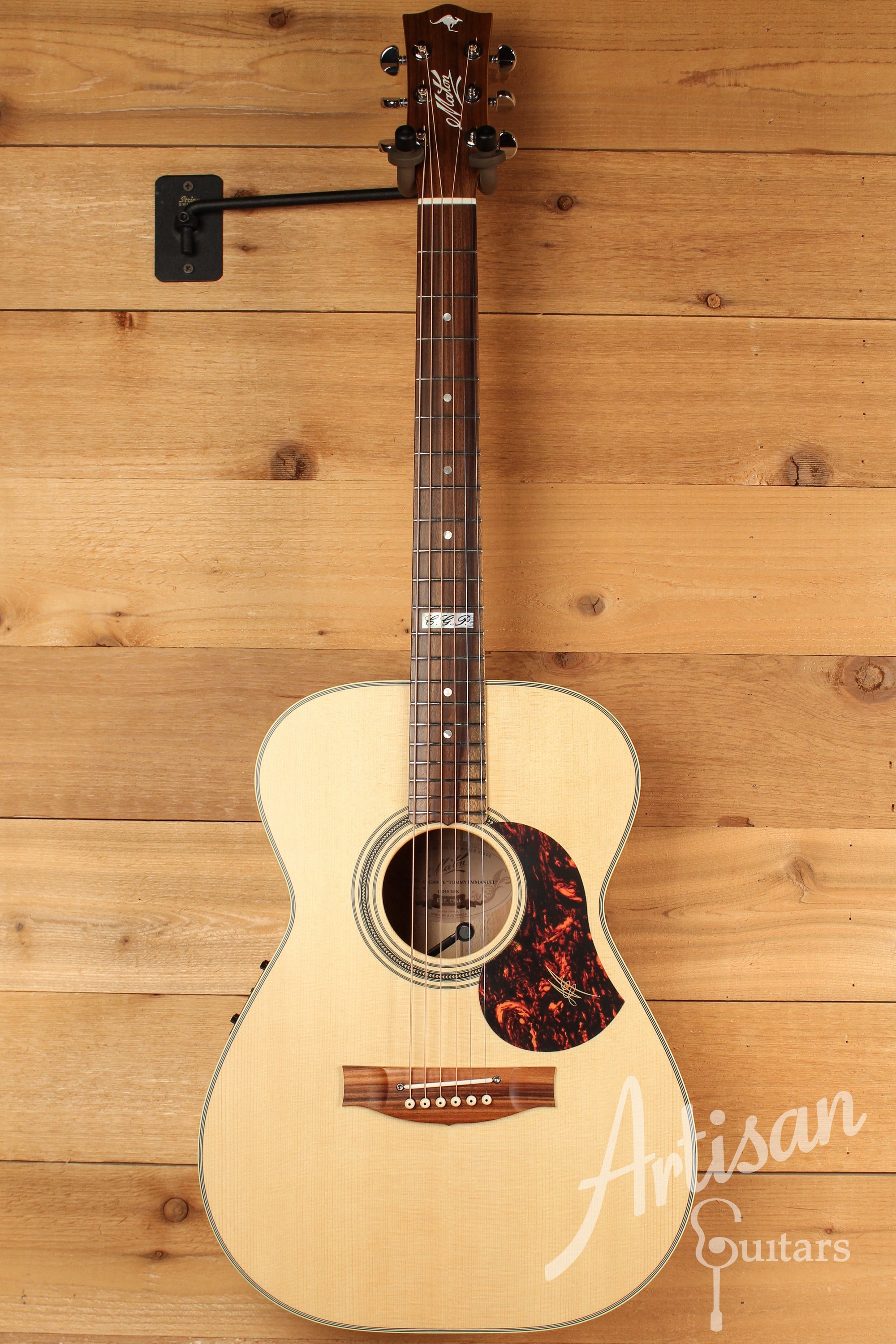 Maton EBG 808 TE Tommy Emmanuel Signature Guitar ID-13021 - Artisan Guitars