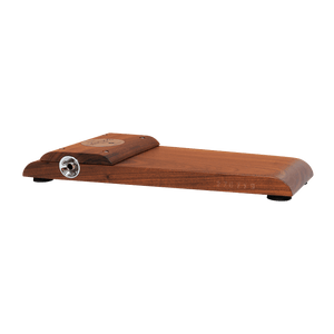 Wild Dog BUNYIP STOMP BOX w/ Solid Figured Australian Timber Body & Tambourine Jingles - Artisan Guitars