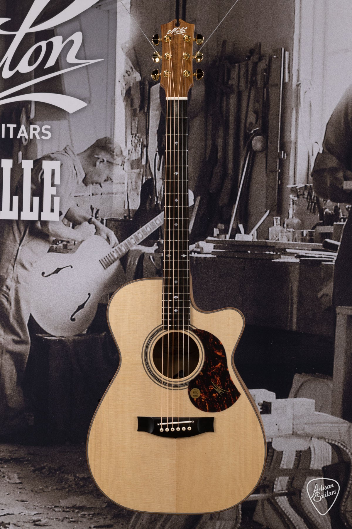 Maton Guitars EBG-808 Mic Fix Cutaway - 16175