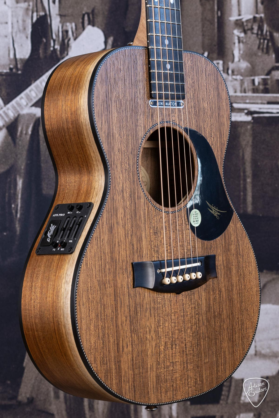 Maton Guitars EMBW-6 All Blackwood Mini - 16254