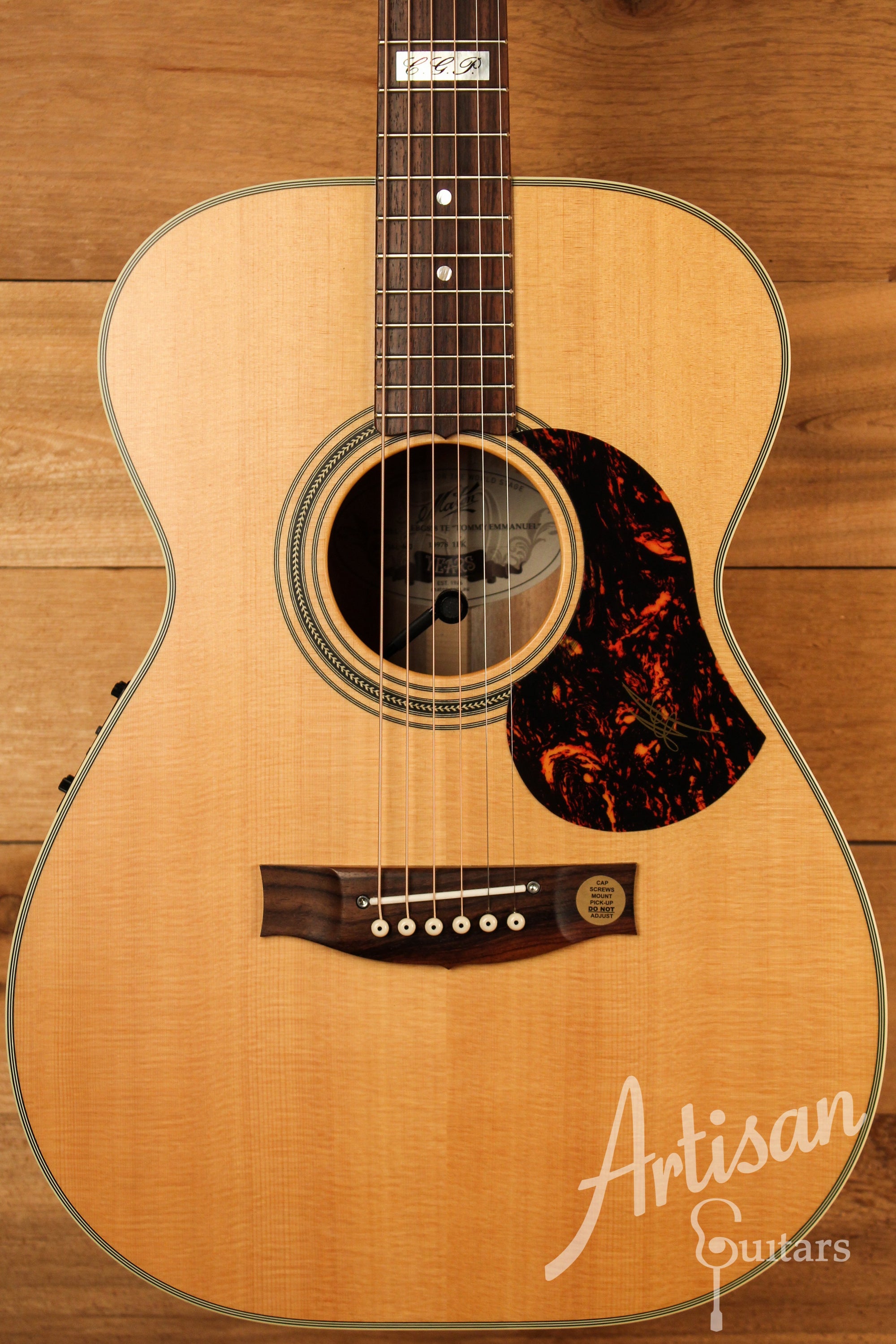 Maton EBG 808 TE Tommy Emmanuel Signature Guitar Pre-Owned 2017 ID-12531 - Artisan Guitars
