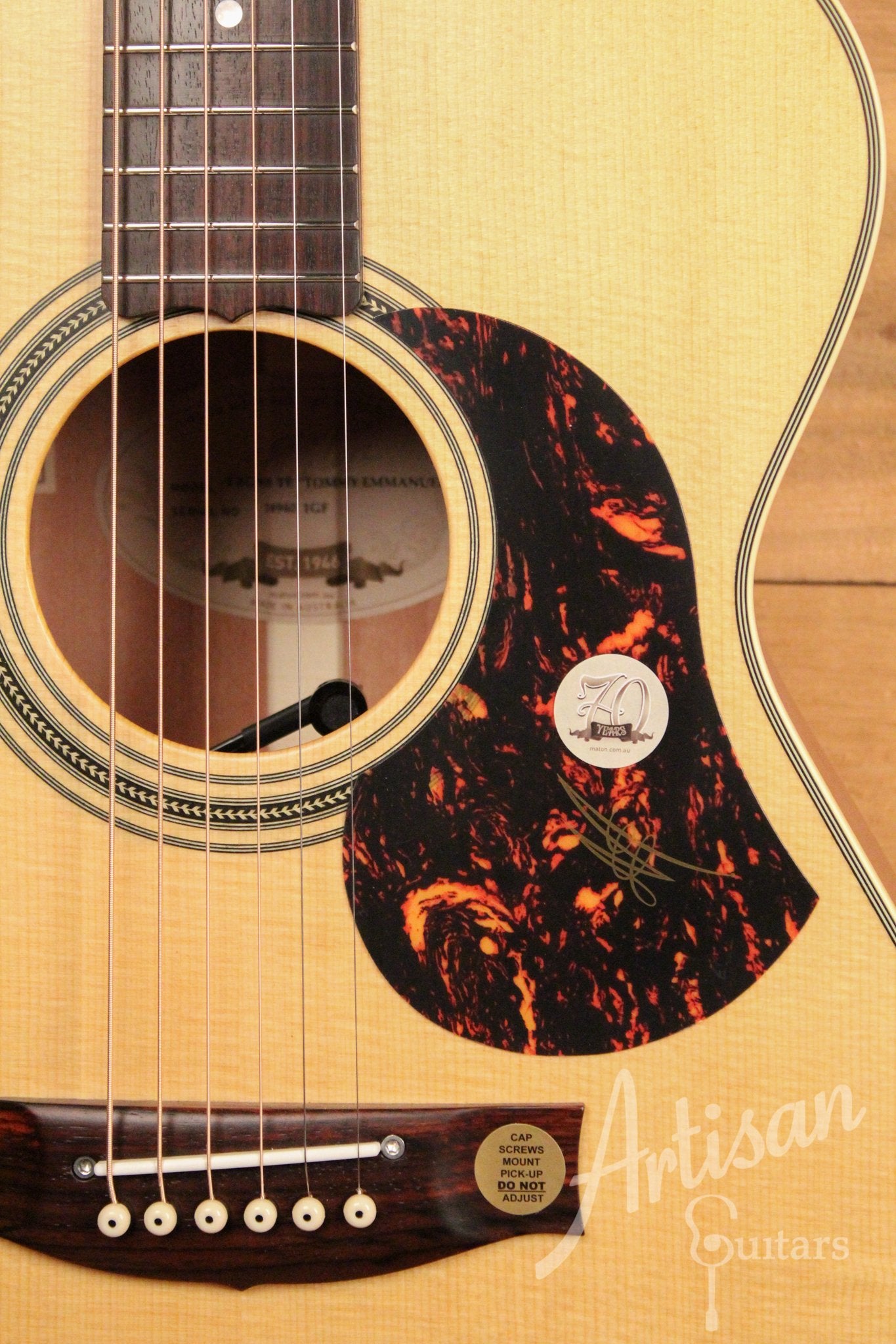 Maton EBG 808 TE Tommy Emmanuel Signature Guitar ID-11641 - Artisan Guitars