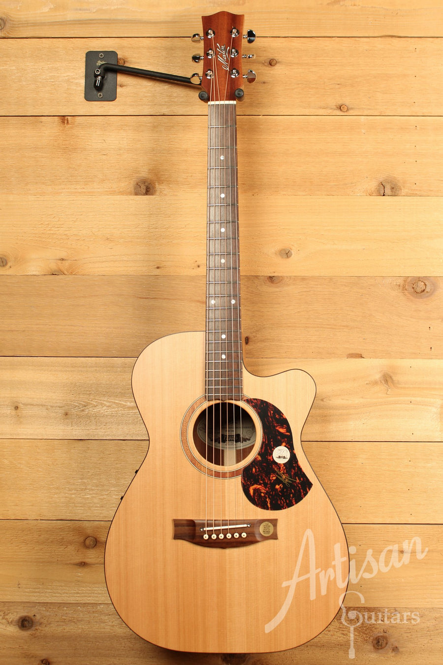 Maton SRS808C Guitar Western Red Cedar and Solid Blackwood Cutaway ID-11642 - Artisan Guitars