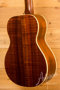 Maton EMD12 Mini Maton Sitka with Blackwood and Vintage Amber Sunburst Lefty ID-11604 - Artisan Guitars