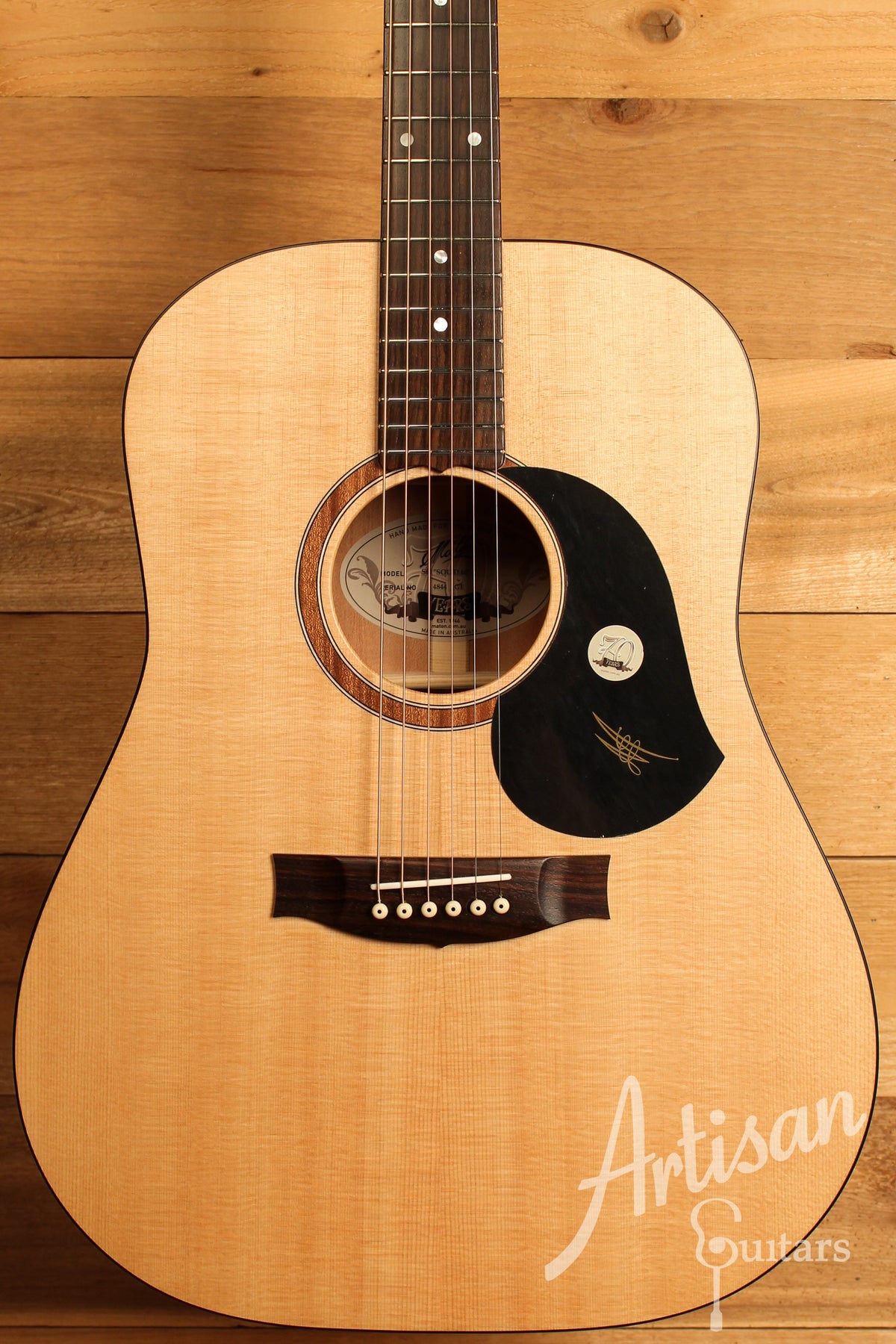 Maton S60 Guitar with Sitka Spruce and Queensland Maple ID-12220 - Artisan Guitars