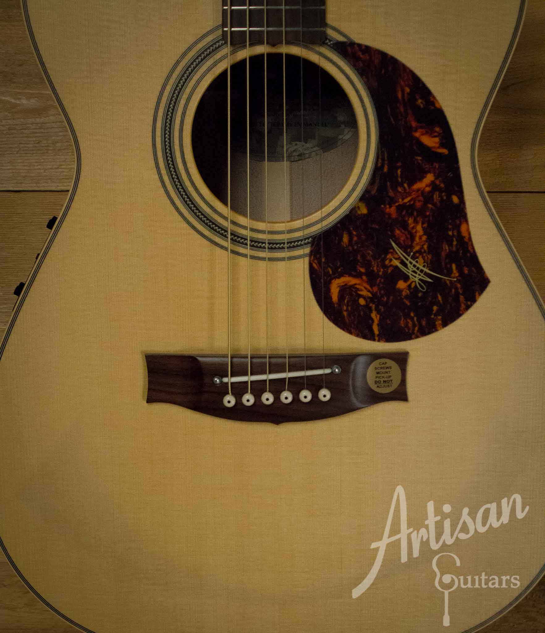 Pre-Owned 2014 Maton EBG808TE Tommy Emmanuel Signature Sitka and Queensland Maple ID-10341 - Artisan Guitars