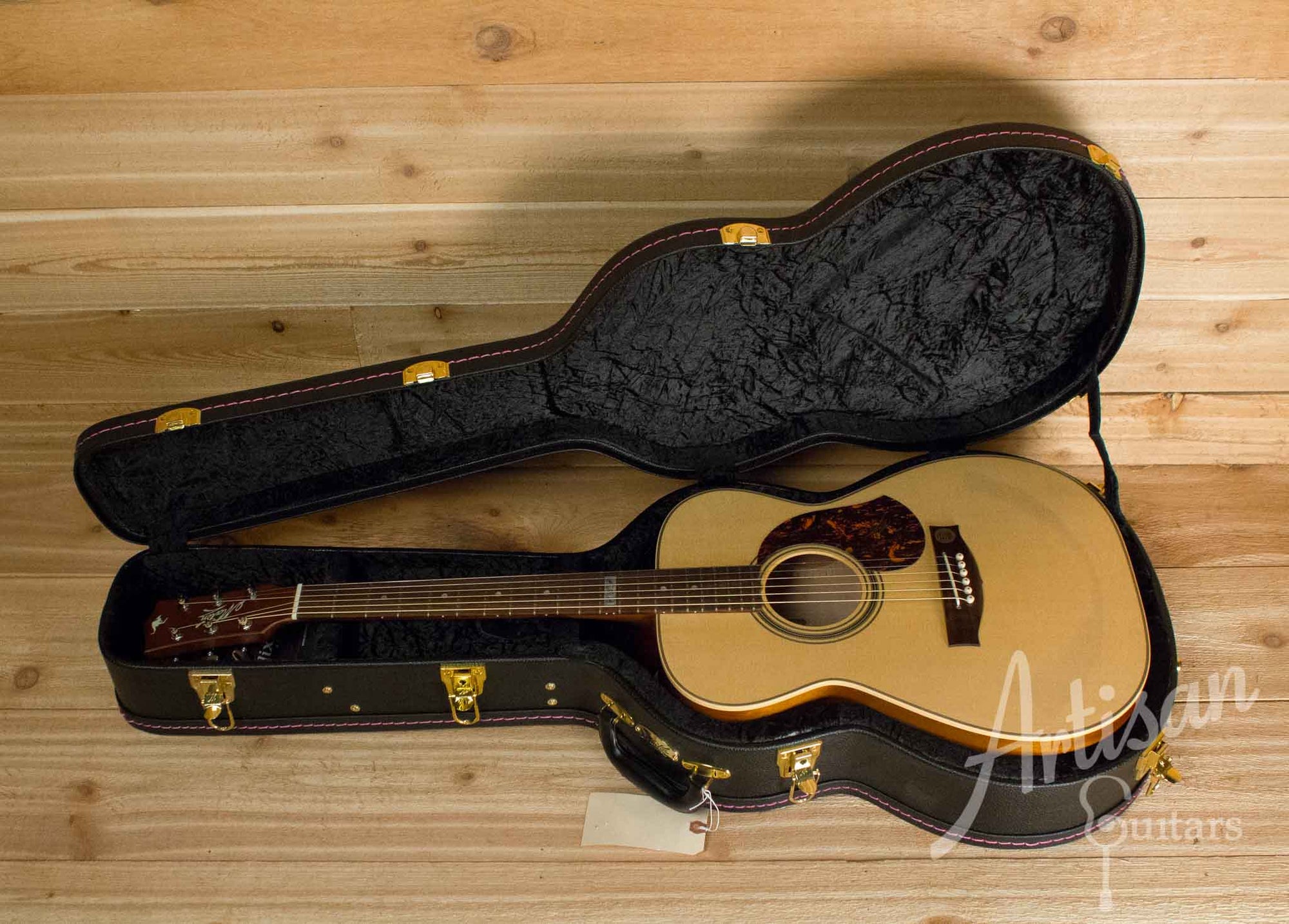 Pre-Owned 2014 Maton EBG808TE Tommy Emmanuel Signature Sitka and Queensland Maple ID-10341 - Artisan Guitars