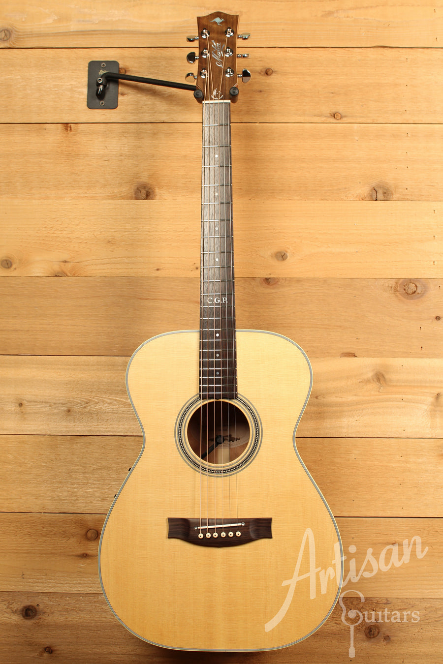 Maton T.E Personal Guitar Sitka Spruce and AAA"Bees Wings" Queensland Maple ID-11722 - Artisan Guitars