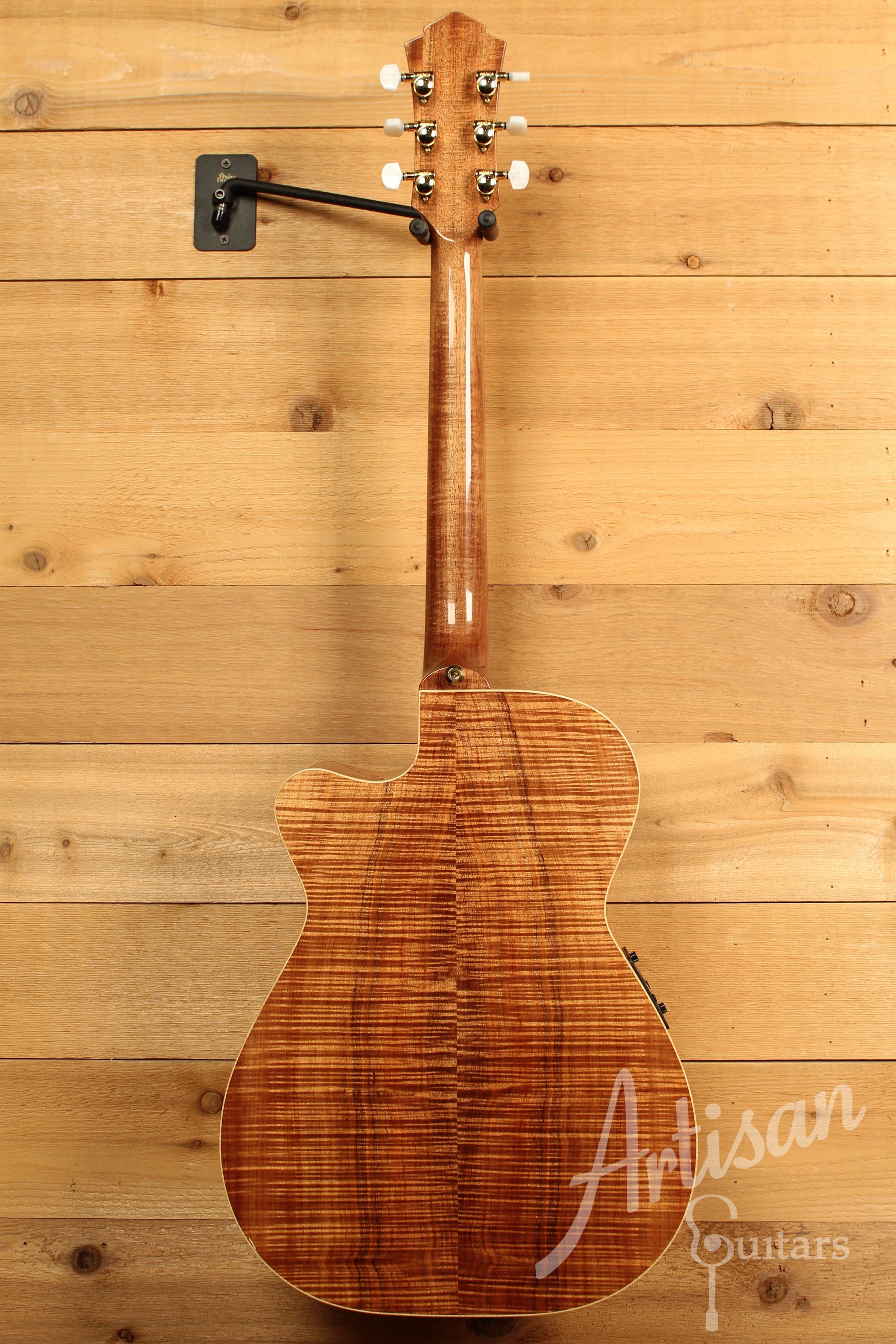 Maton WA May Custom Shop 808 Guitar with Sitka Spruce and Fiddleback Blackwood ID-11723 - Artisan Guitars