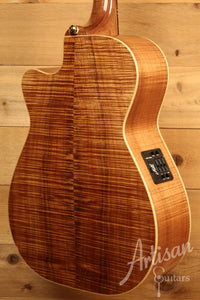 Maton WA May Custom Shop 808 Guitar with Sitka Spruce and Fiddleback Blackwood ID-11723 - Artisan Guitars