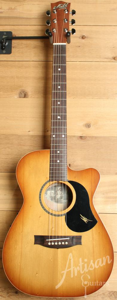 Maton EBG808CLG Performer Series Bunya and Queensland Maple with Cutaway and Vintage Amber Sunburst ID-9420 - Artisan Guitars