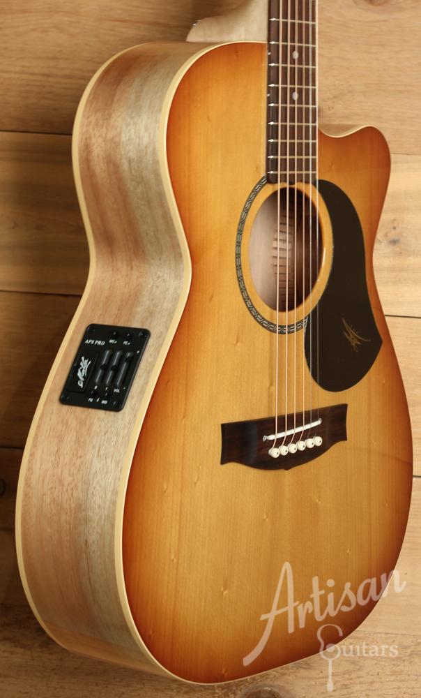 Maton EBG808CLG Performer Series Bunya and Queensland Maple with Cutaway and Vintage Amber Sunburst ID-9420 - Artisan Guitars