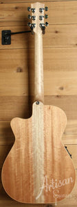 Maton EBG808CLG Performer Series Bunya and Queensland Maple with Cutaway and Vintage Amber Sunburst ID-9420 - Artisan Guitars