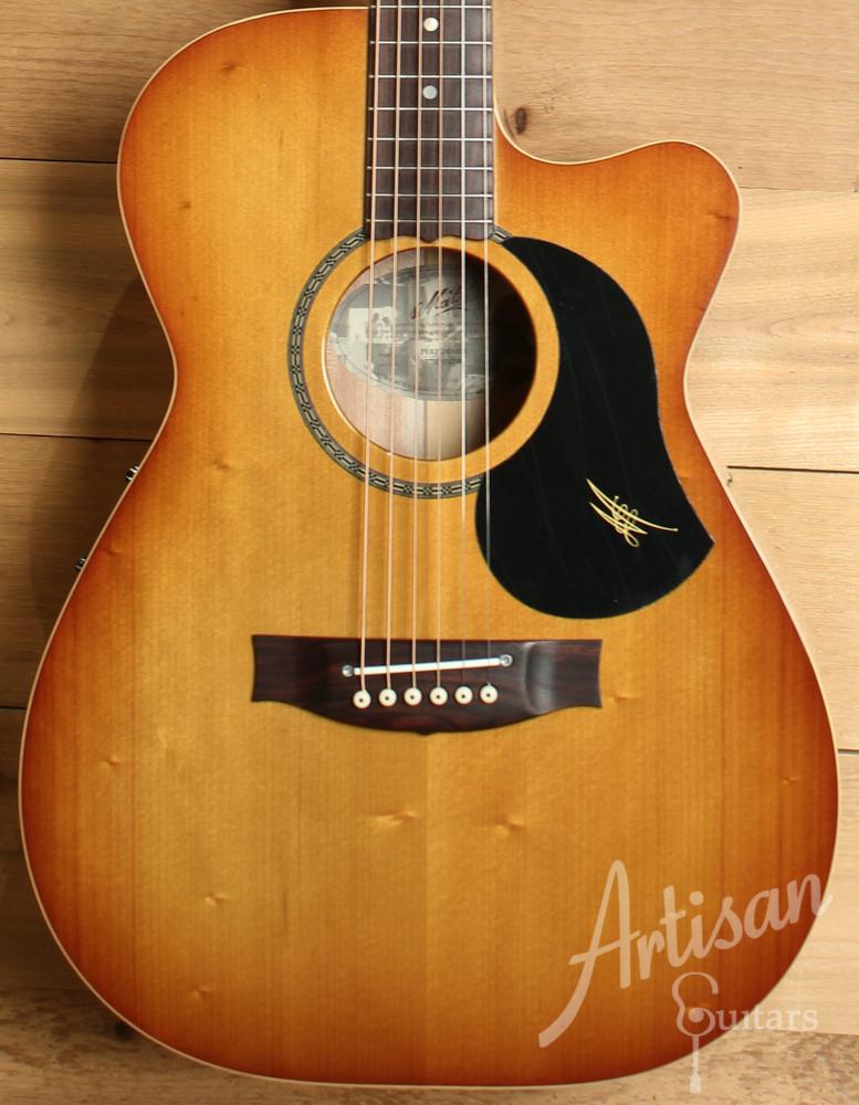 Maton EBG808CLG Performer Series Bunya and Queensland Maple with Cutaway and Vintage Amber Sunburst ID-9421 - Artisan Guitars