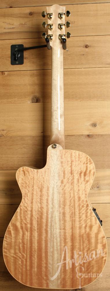 Maton EBG808CLG Performer Series Bunya and Queensland Maple with Cutaway and Vintage Amber Sunburst ID-9421 - Artisan Guitars