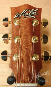 Maton EBG808CLG Performer Series Bunya and Queensland Maple with Cutaway and Vintage Amber Sunburst ID-9421 - Artisan Guitars