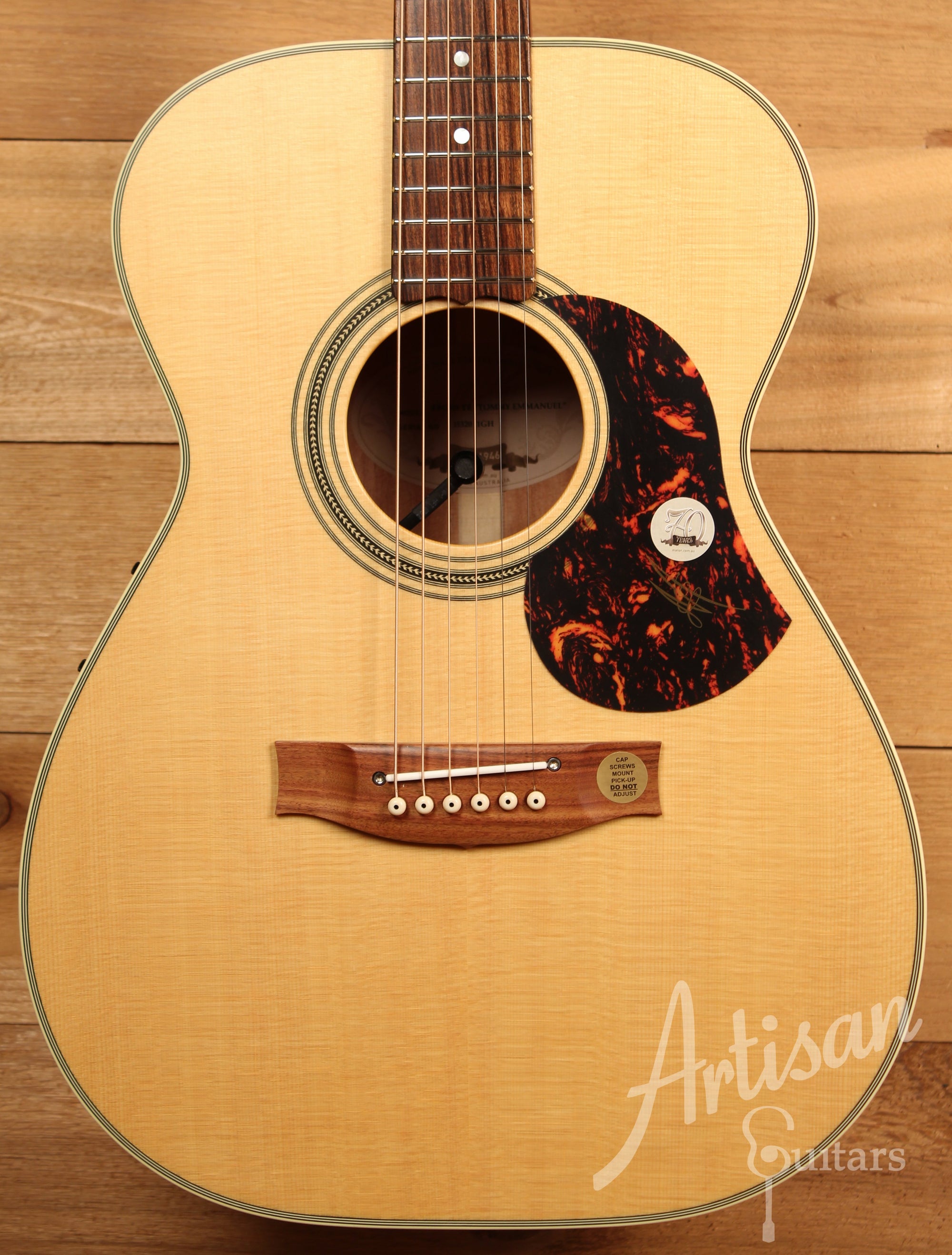 Maton EBG 808 TE Tommy Emmanuel Signature Guitar ID-11754 - Artisan Guitars