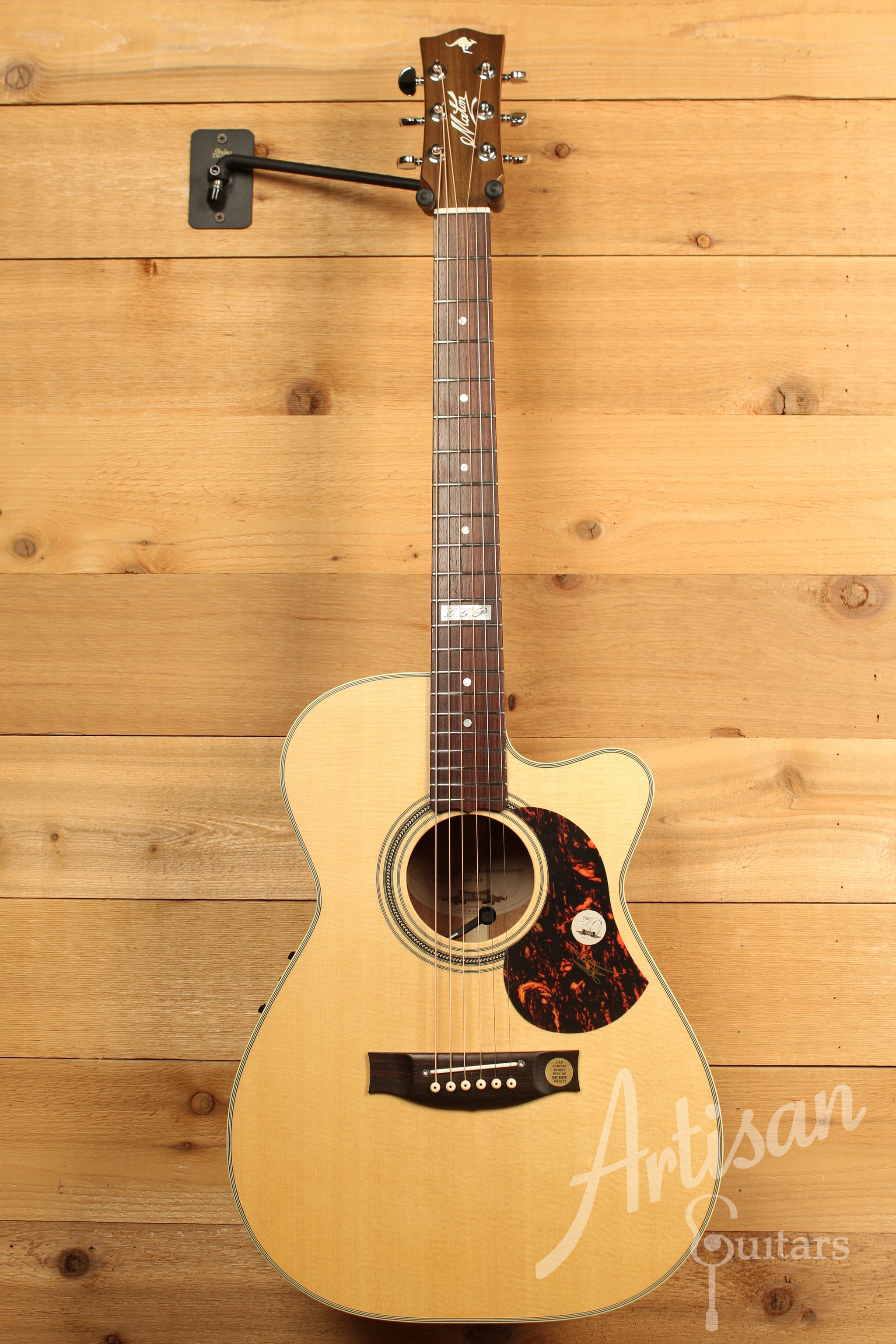 Maton EBG 808C TE Tommy Emmanuel Signature Guitar Cutaway ID-11756 - Artisan Guitars