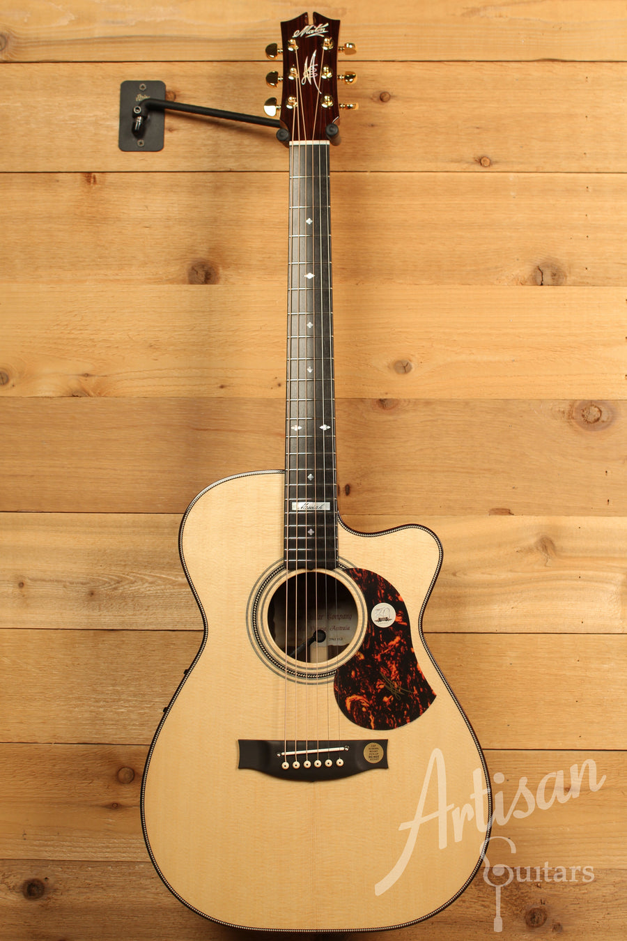 Maton EM100C 808 Messiah Series with Sitka and Indian Rosewood Cutaway ID-11758 - Artisan Guitars