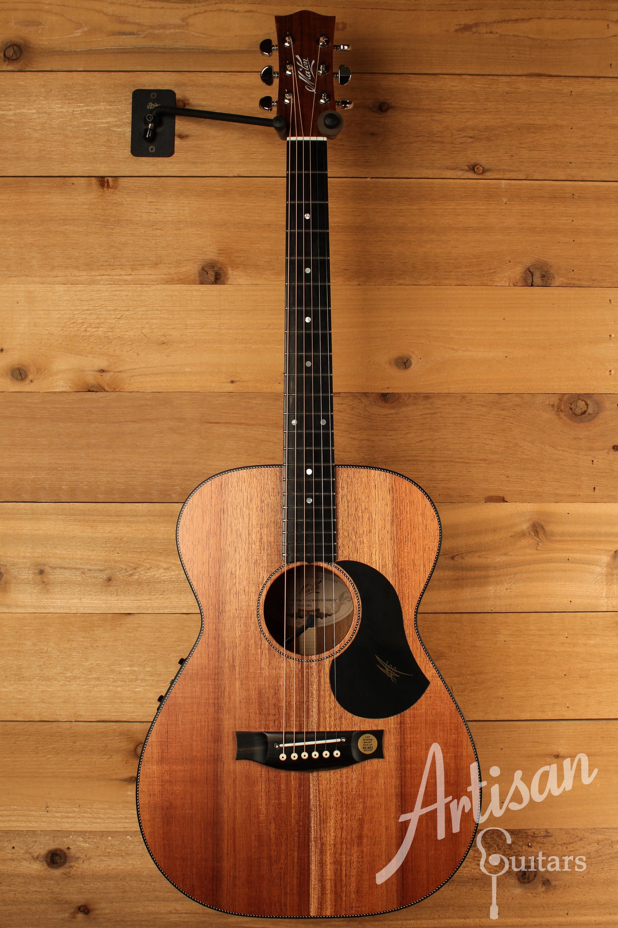 Maton EBW808 Guitar w/ Blackwood Top, Back & Sides w/ AP5 Pro Pickup System ID-12563 - Artisan Guitars