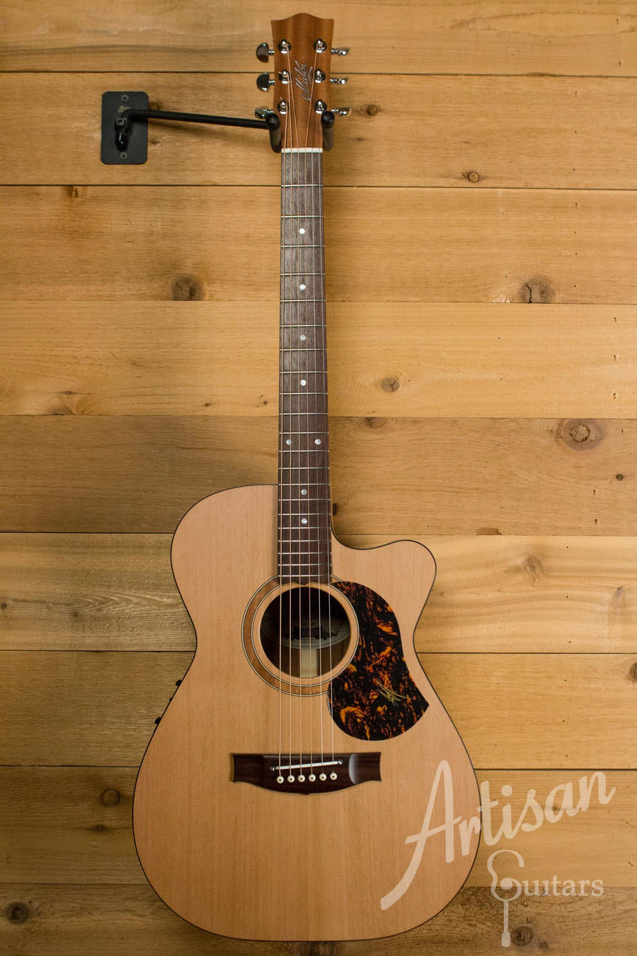 Maton SRS808C Guitar Western Red Cedar and Solid Blackwood Cutaway ID-10547 - Artisan Guitars