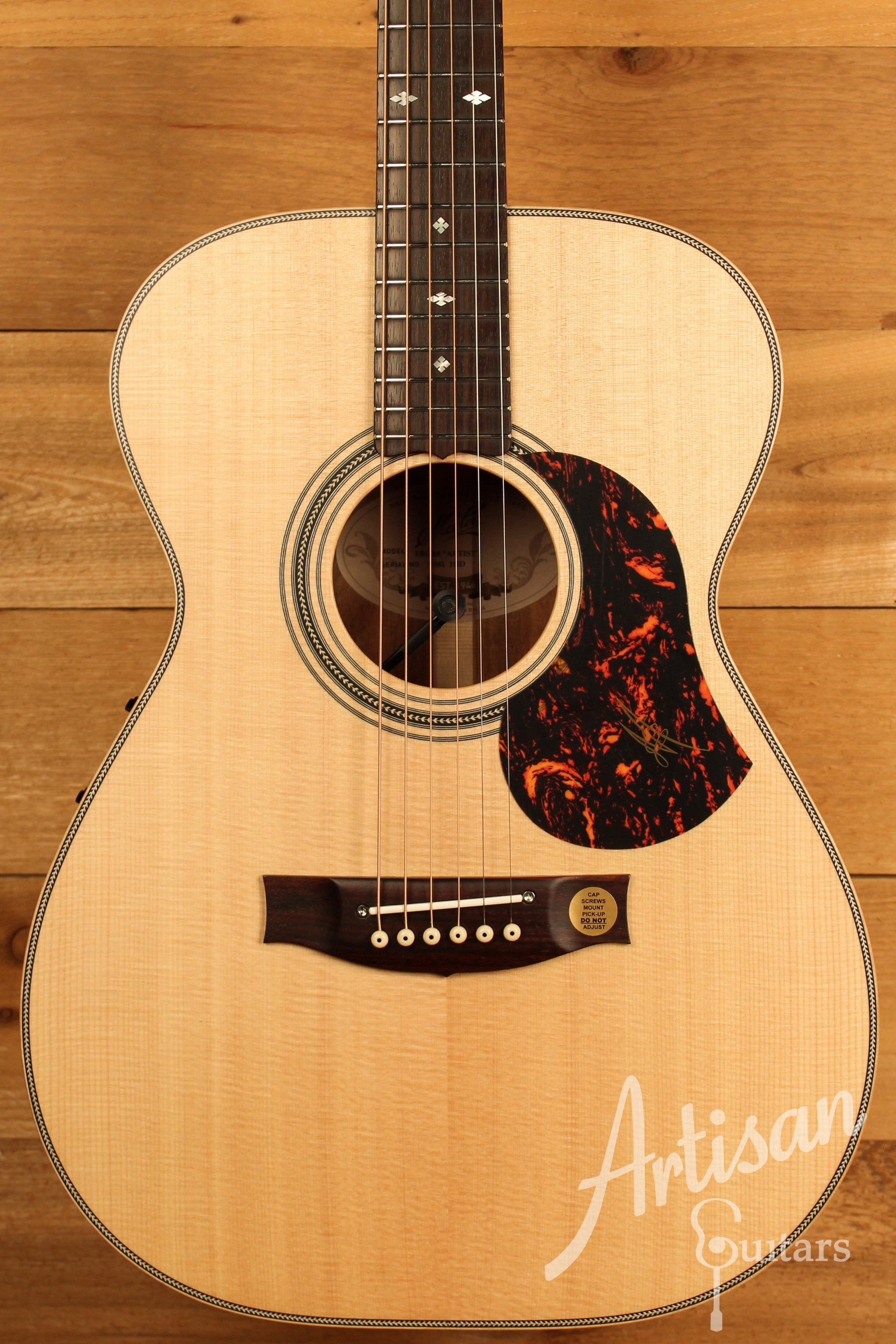 Maton EBG808 Artist Series Sitka Spruce and Blackwood ID-12316 - Artisan Guitars