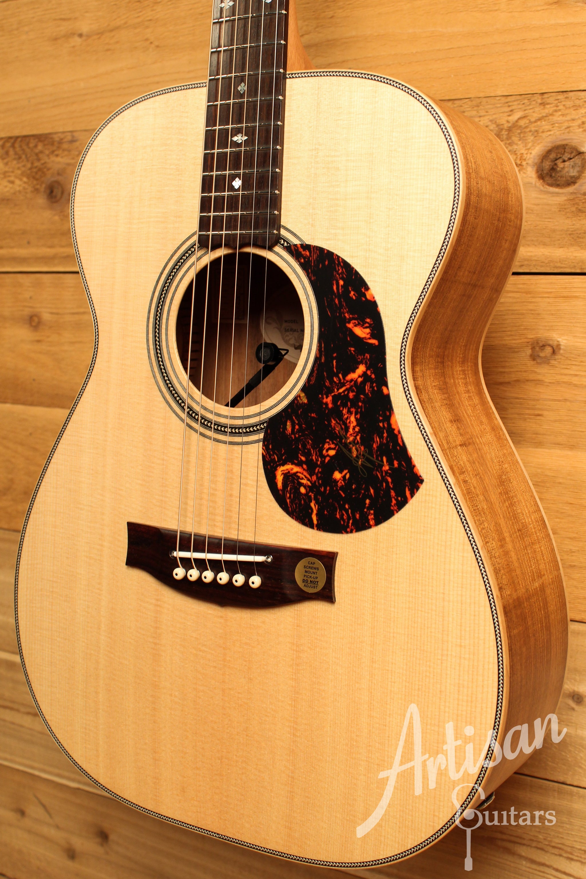Maton EBG808 Artist Series Sitka Spruce and Blackwood ID-12316 - Artisan Guitars