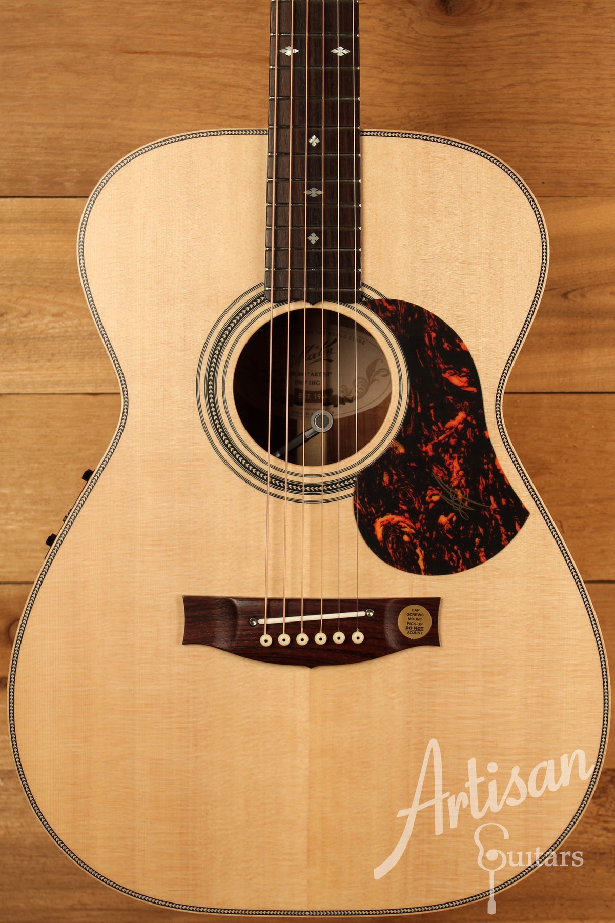 Maton EBG808 Artist Series Sitka Spruce and Blackwood ID-12569 - Artisan Guitars