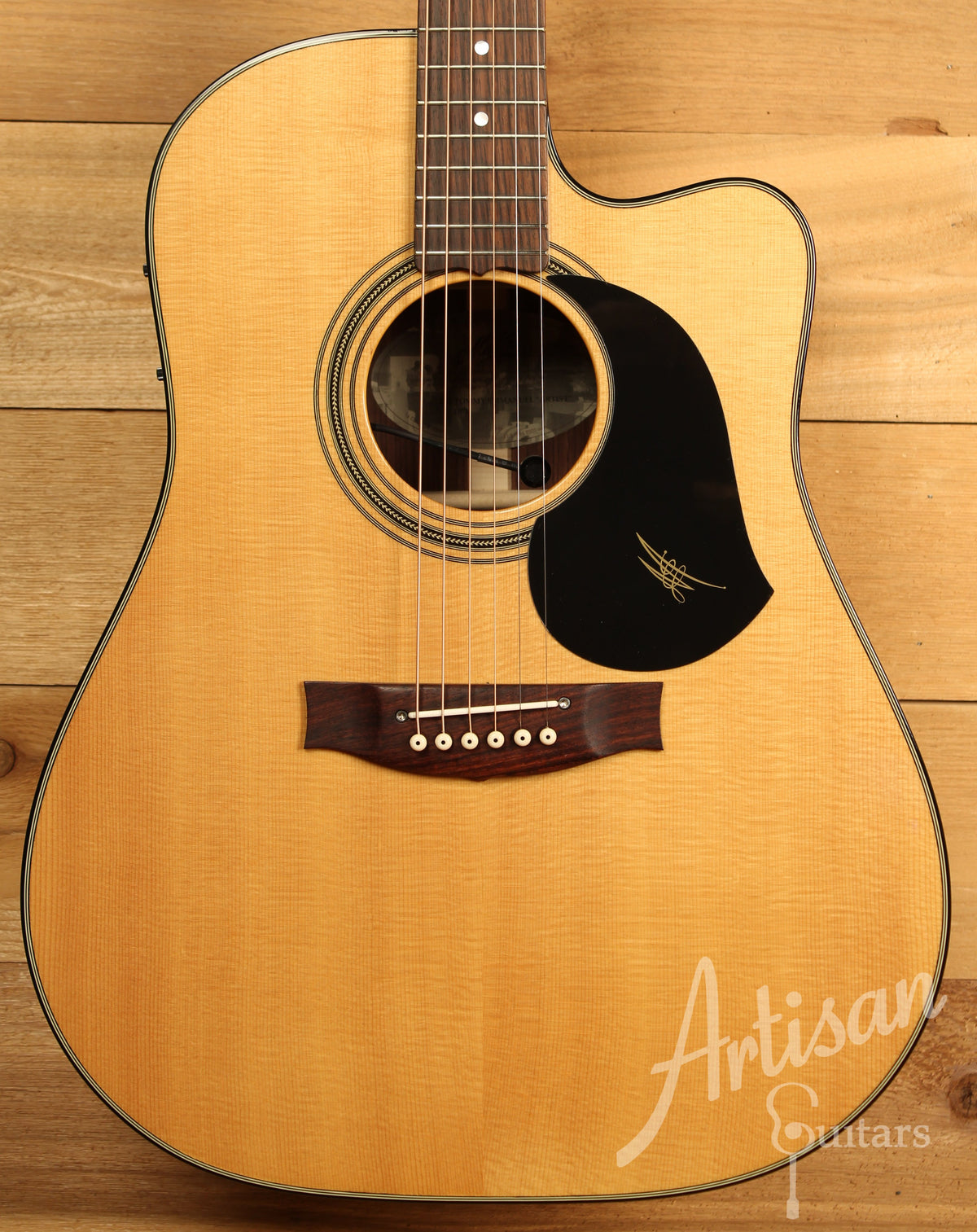 Maton TE 1 Guitar Tommy Emmanuel Artist Sitka Spruce and Indian Rosewood AP5 Pro Pre-Owned 2016 ID-11823 - Artisan Guitars
