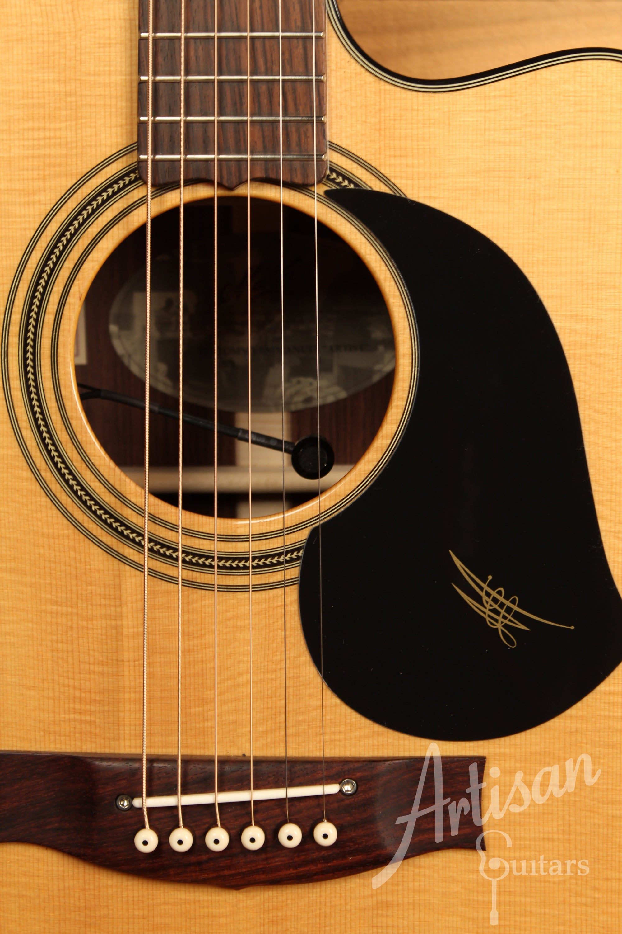 Maton TE 1 Guitar Tommy Emmanuel Artist Sitka Spruce and Indian Rosewood AP5 Pro Pre-Owned 2016 ID-11823 - Artisan Guitars