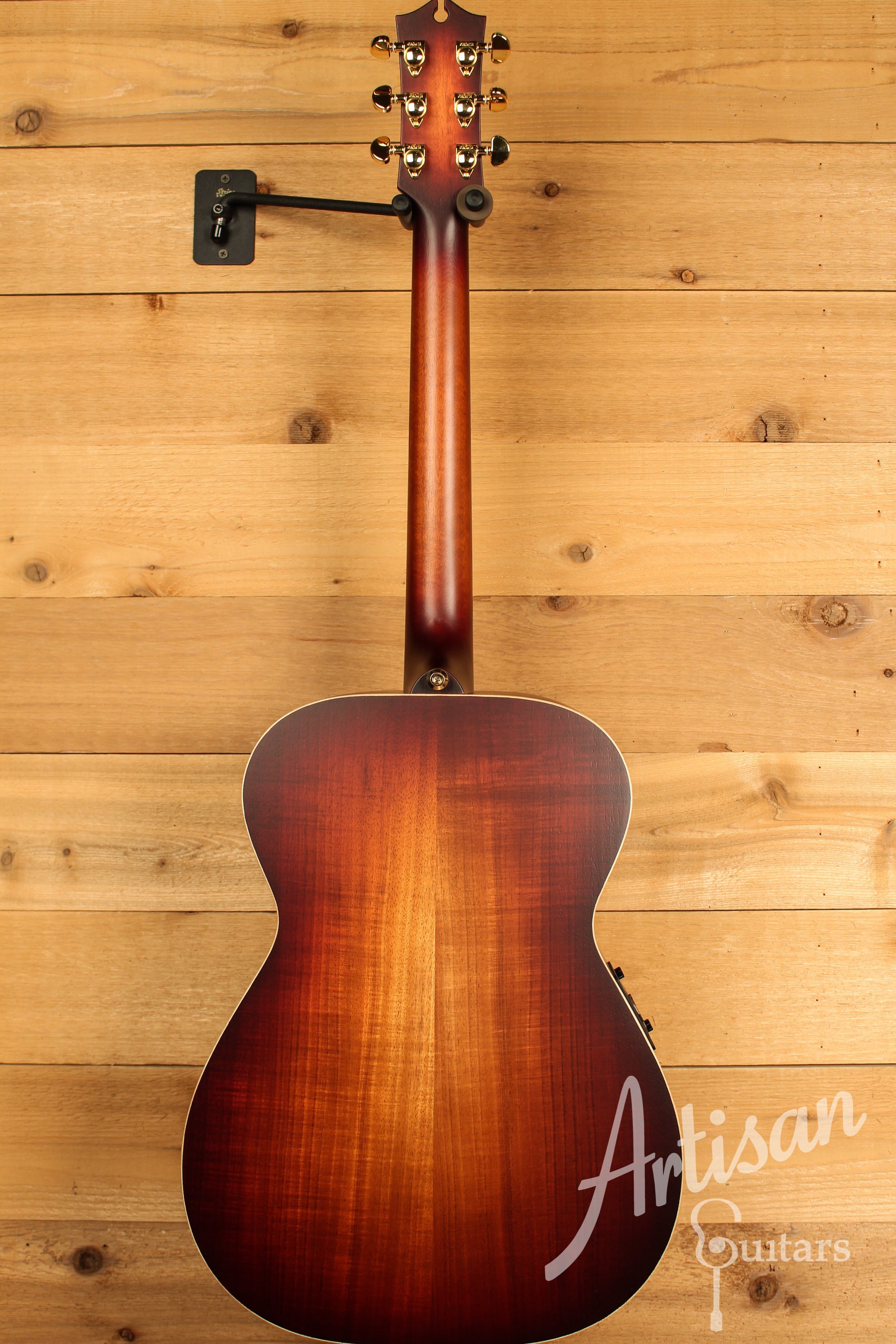 Maton EBG808 Custom Artist Series Sitka Spruce and Blackwood w/ Sunburst Finish ID-12319 - Artisan Guitars