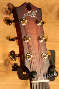 Maton EBG808 Custom Artist Series Sitka Spruce and Blackwood w/ Sunburst Finish ID-12319 - Artisan Guitars