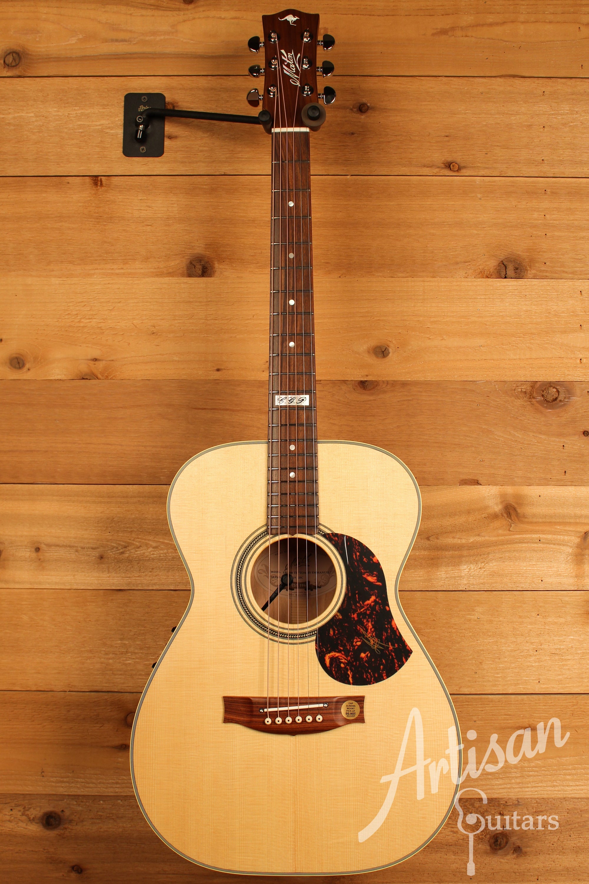 Maton EBG 808 TE Tommy Emmanuel Signature Guitar ID-12322 - Artisan Guitars
