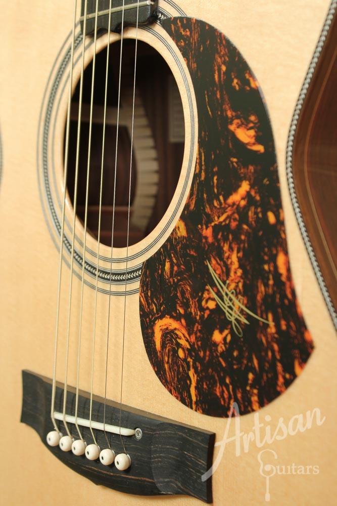 Pre-Owned 2014 Maton EM100C 808 Messiah Series with Sitka and Indian Rosewood Cutaway ID-9486 - Artisan Guitars