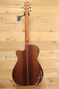 Pre-Owned 2014 Maton EM100C 808 Messiah Series with Sitka and Indian Rosewood Cutaway ID-9486 - Artisan Guitars