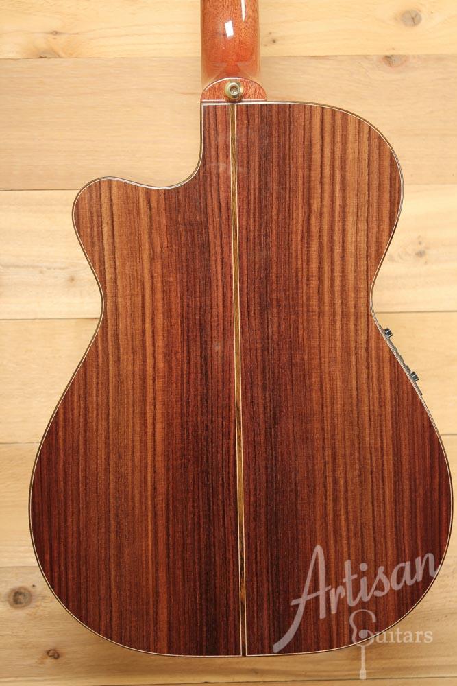 Pre-Owned 2014 Maton EM100C 808 Messiah Series with Sitka and Indian Rosewood Cutaway ID-9486 - Artisan Guitars