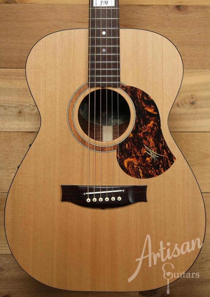 Maton SRS808 Western Red Cedar and Flamed Australian Blackwood  ID-9492 - Artisan Guitars