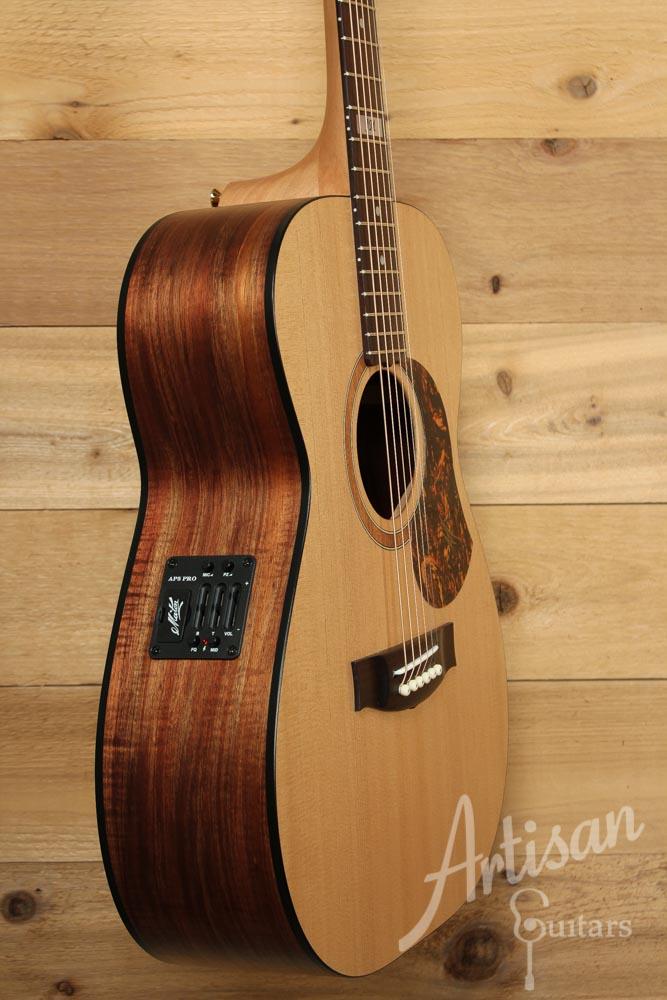 Maton SRS808 Western Red Cedar and Flamed Australian Blackwood  ID-9492 - Artisan Guitars
