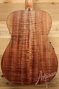 Maton SRS808 Western Red Cedar and Flamed Australian Blackwood  ID-9492 - Artisan Guitars
