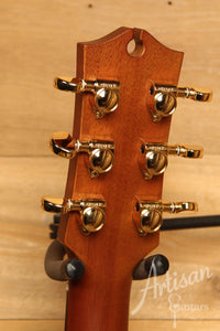 Maton EBG808C Nashville Series Sitka Spruce and Blackwood with Vintage Amber Sunburst Finish and Cutaway ID-11891 - Artisan Guitars
