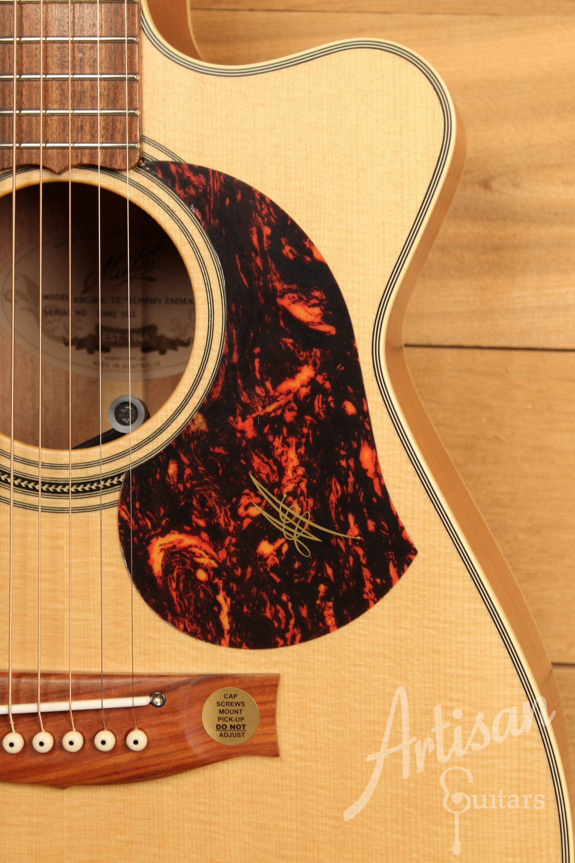 Maton EBG 808C TE Tommy Emmanuel Signature Guitar Cutaway ID-11892 - Artisan Guitars